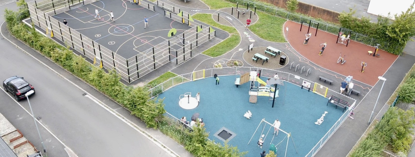 MUGA area project after